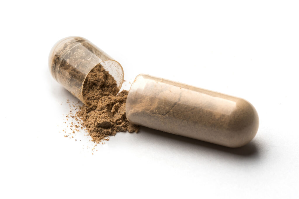 Valerian Powder in Capsule